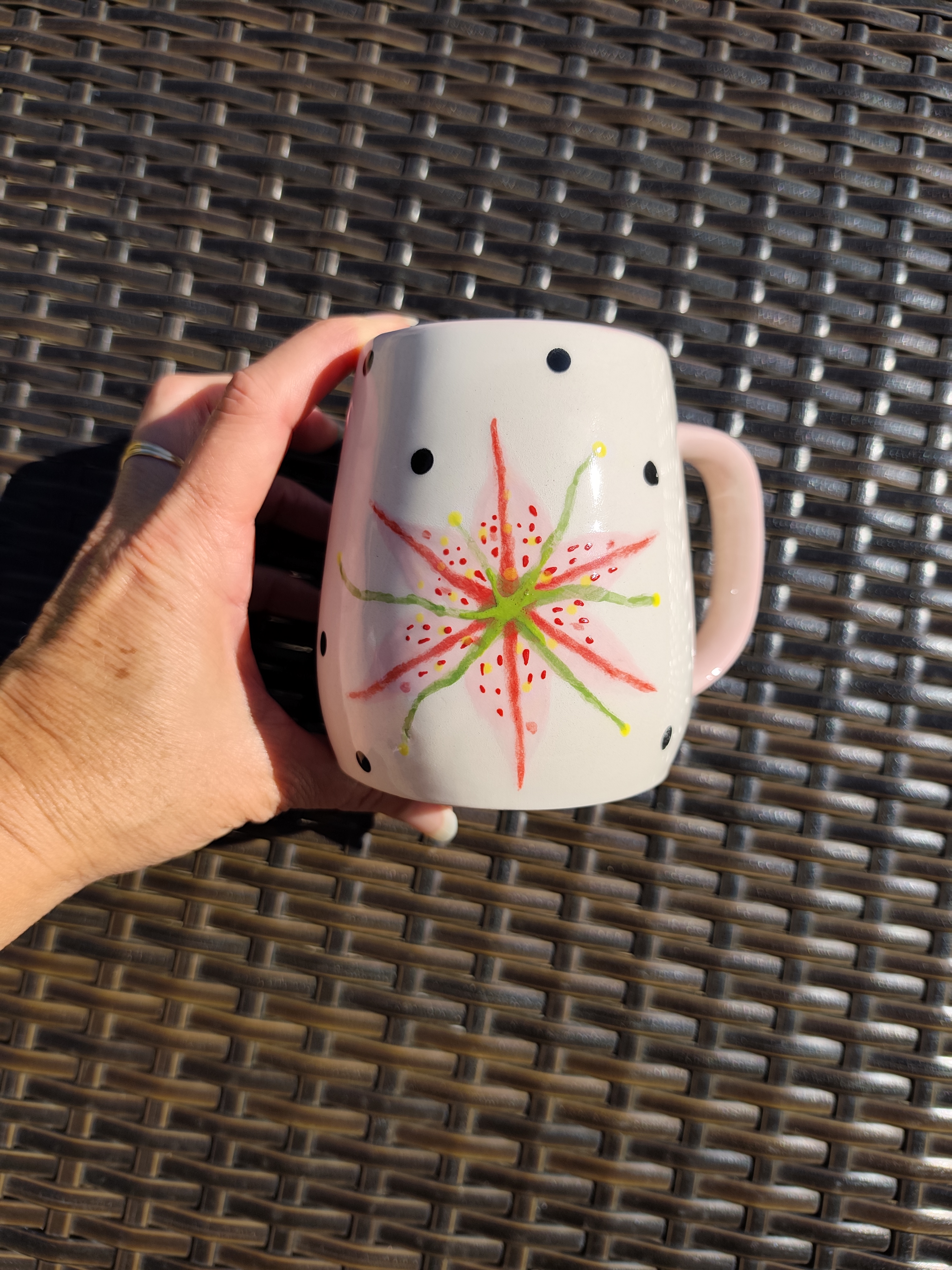 Mug fleur